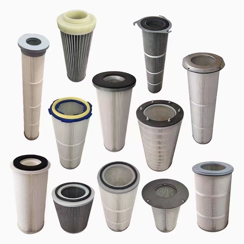 Cartridge filters for dust collector